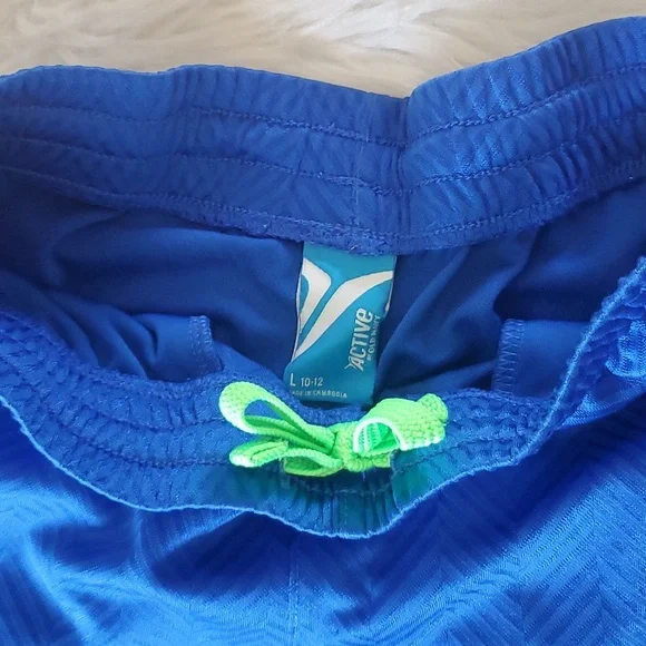 Old Navy boys blue athletic shorts 10/12 - Picture 3 of 7